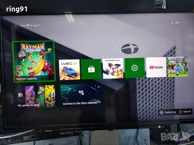 Xbox One S 500Gb, снимка 4 - Xbox конзоли - 43941860
