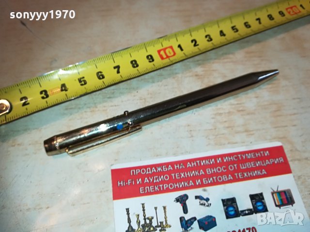 златна метална химикалка с механизъм 4 цвята 0804211149, снимка 5 - Антикварни и старинни предмети - 32471281