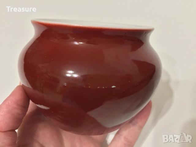 Солница гърне, порцелан, ДФЗ Вербилки, снимка 7 - Антикварни и старинни предмети - 40953836