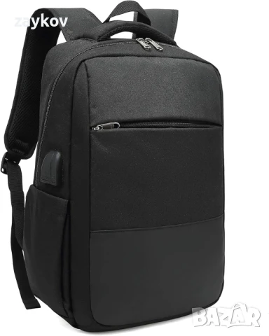 Раница за лаптоп Besttravel, мъжка раница за 15,6-инчов лаптоп, водоотблъскваща, снимка 1