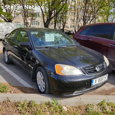 Хонда Сивик Автоматик, снимка 2 - Автомобили и джипове - 52839050