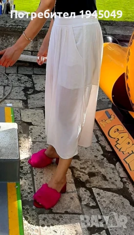 Дамски панталон - С размер (пролет, лято, есен), снимка 2 - Панталони - 51181296