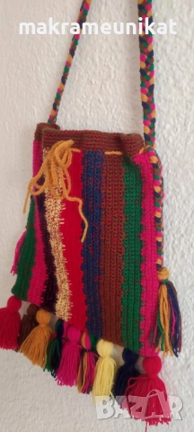 Продавам торба. ( чанта) , плетиво, за народна носия , снимка 6 - Мъжки чорапи - 46518833