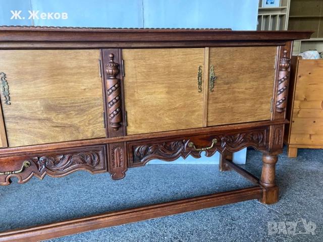 Масивен контрабюфет, снимка 5 - Скринове - 51816382