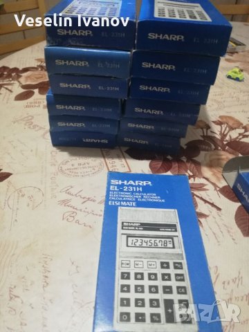 Елки Sharp EL-231H,231S и Casio HL812e, снимка 11 - Друга електроника - 35264643
