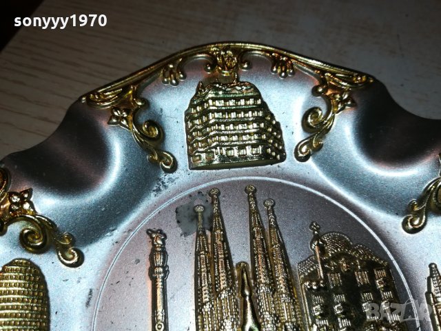 BARCELONA GOLD-ПЕПЕЛНИК ВНОС France 🇫🇷 2612212018, снимка 11 - Антикварни и старинни предмети - 35246825