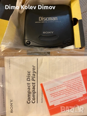 SONY Discman d140. Boxed. Отличен, като нов!, снимка 3 - Аудиосистеми - 52976348