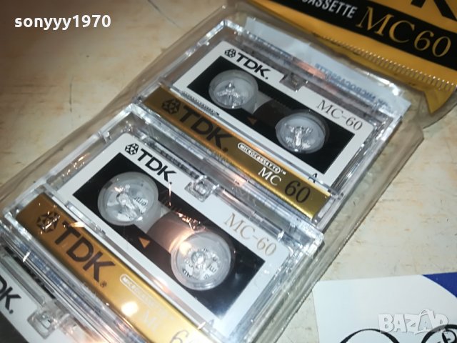поръчани-tdk mc60 microcassette 3бр 2305211104, снимка 7 - Аудио касети - 32970317