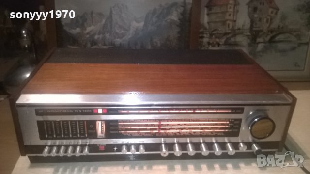 GRUNDIG TYPE RT 100-TUNER-РЕТРО КОЛЕКЦИЯ-ВНОС ХОЛАНДИЯ, снимка 5 - Ресийвъри, усилватели, смесителни пултове - 27768461