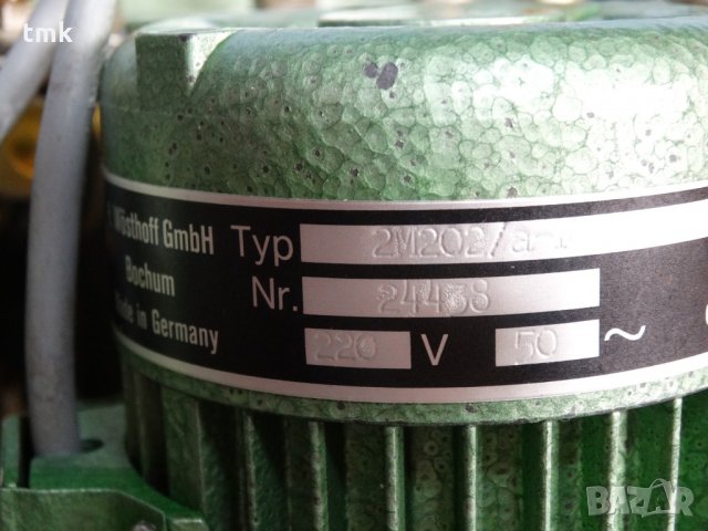 Лабораторна газ-помпа Wösthoff, снимка 10 - Лаборатория - 27649486