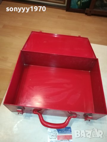 МЕТАЛЕН КУФАР ЗА ИНСТРУМЕНТИ-ВНОС ГЕРМАНИЯ 1912231001, снимка 10 - Куфари с инструменти - 43473140