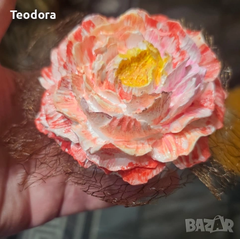 цветя от керамика , снимка 12 - Пана - 53366011