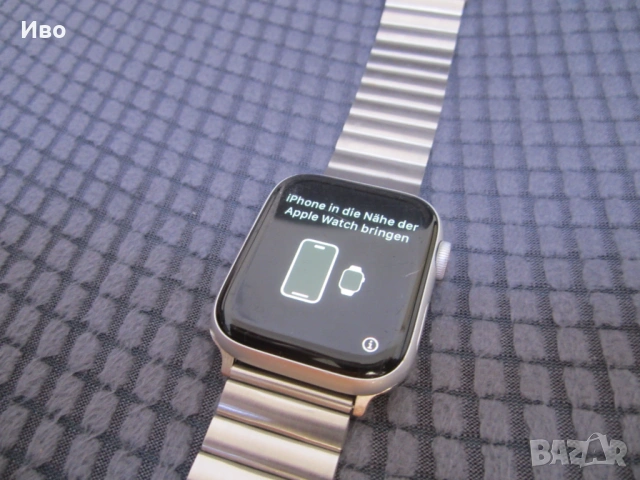 Apple Watch Series 5 44mm Aluminium GPS, LTE, снимка 11 - Смарт часовници - 53572292