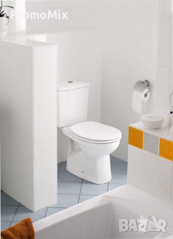  Тоалетна седалка с капак Villeroy & Boch 88236101 тоалетна дъска Omnia Targa O NOVO WC , снимка 2 - Други стоки за дома - 39453173