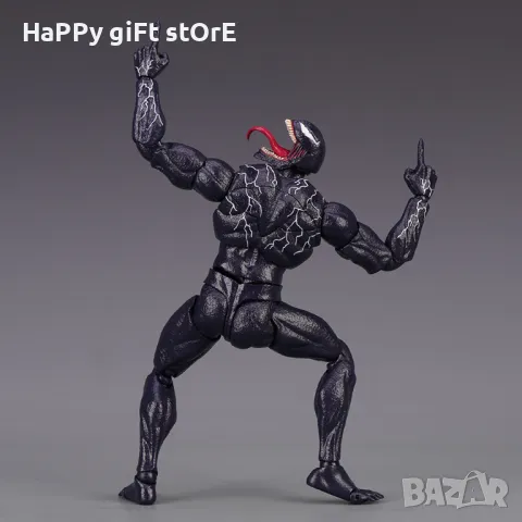 Статуетка Marvel: Spider-Man - Venom (Hero Collector), екшън фигура 20 cm , снимка 8 - Фигурки - 47500142