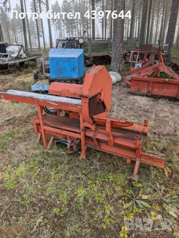 Машина за рязане и цепене на дърва