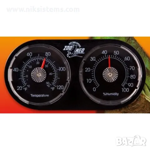 Прецизен Комбиниран аналогов Термометър и Влагомер - Арт. №: ZM-TH-22, снимка 1