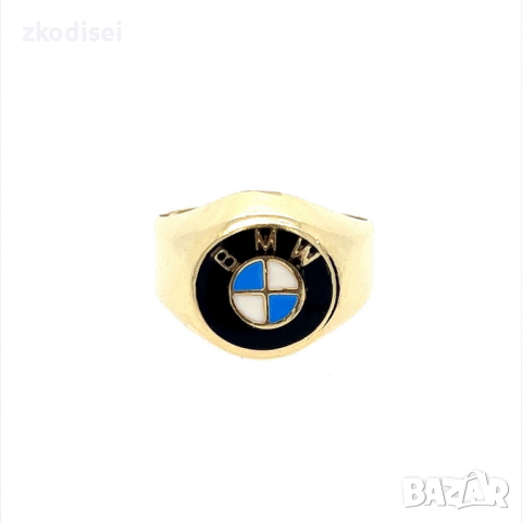 Златен детски пръстен 3,44гр. размер:52 14кр. проба:585 модел:23028-1