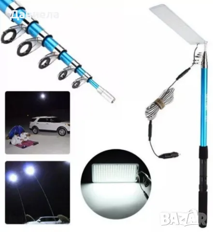 Светодиоден СОВ панел 4.5м 50W 4800LM 6400K, снимка 2 - Къмпинг осветление - 49498853