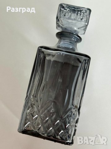 Стъклена бутилка за уиски / декантер / гарафа, снимка 2 - Други стоки за дома - 44045485