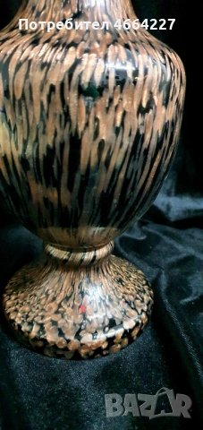 Автентична ваза от муранско стъкло-Aventurina, снимка 6 - Други ценни предмети - 53306741