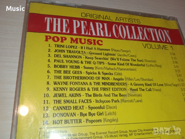 The Pearl Collection - Pop Music - Volume 1 - оригинален диск, снимка 2 - CD дискове - 39959390