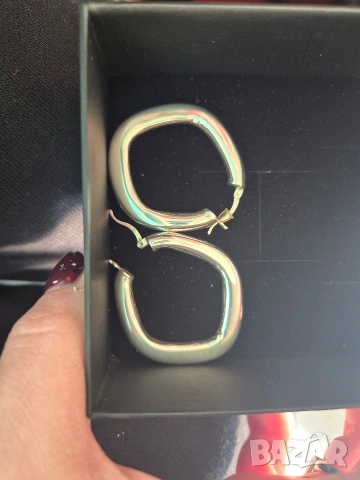 нестандартна форма срибърни халки