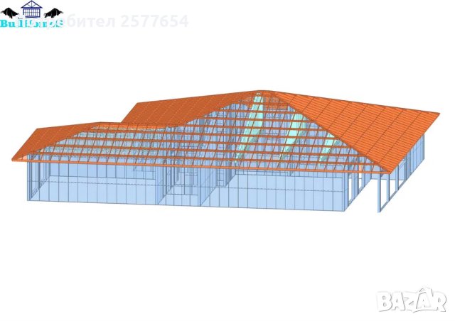Къща,Бунгало,Преместваема къща,Сглобяеми къщи,Модулни,Жилищни-336м2, снимка 3 - Строителни материали - 44141303
