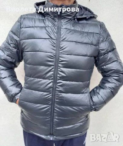 Мъжки топли якета от качествен шушляк ХЛ--5ХЛ