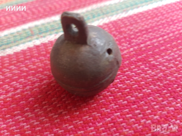 Бронзова хлопка звънец орехче 5
