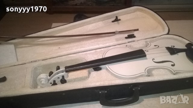 *БЯЛА ЦИГУЛКА С ЛЪК-ВНОС ШВЕЦИЯ, снимка 5 - Струнни инструменти - 27641382