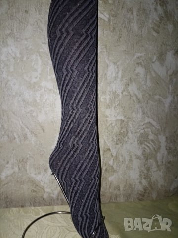 Нов чорапогащник с диагонални зигзагообразни ивици с брокат , снимка 8 - Бельо - 39654154
