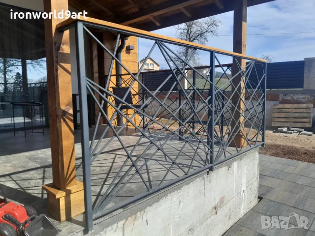 Парапети за стълбища и тераси от ковано желязо, снимка 12 - Други стоки за дома - 49708591