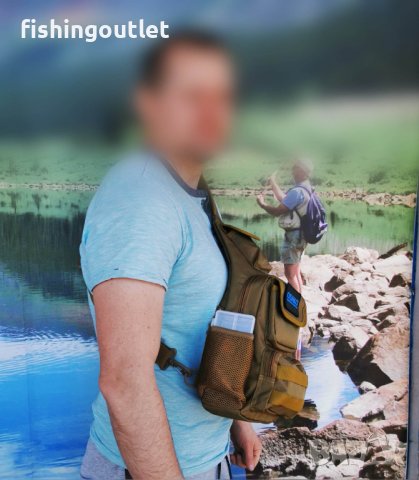 Рибарска спининг чанта Osako OS022 (за носене през рамо), снимка 8 - Такъми - 39787047