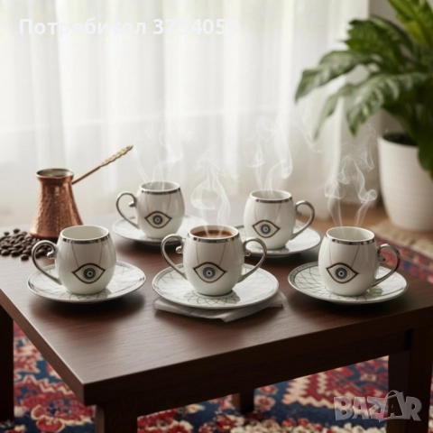 Луксозен порцеланов сервиз + 2в1 блендер и мелничка Cheffinger - Ексклузивен комплект 3 в 1, снимка 8 - Блендери - 52339297