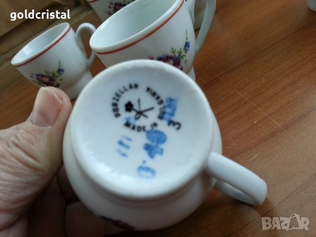 Стар български порцелан чашки , снимка 5 - Антикварни и старинни предмети - 39731673