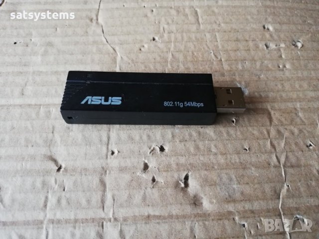 Asus USB 802.11g 54Mbps Wireless Network Adapter, снимка 5 - Мрежови адаптери - 27024683