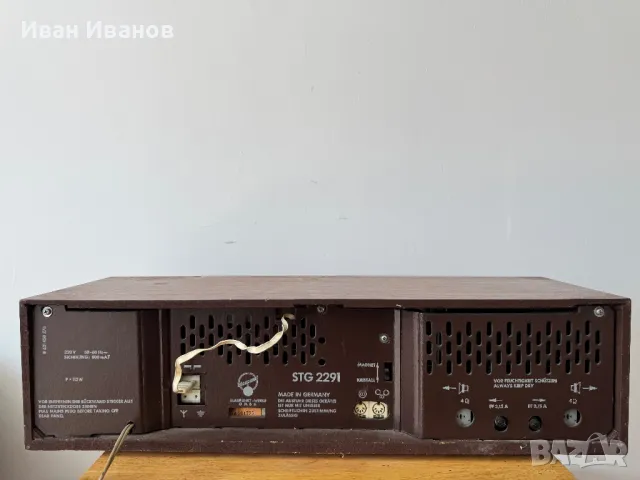 Винтидж транзисторно радио Blaupunkt STG 2291, произведено 1970, снимка 7 - Ресийвъри, усилватели, смесителни пултове - 50153953