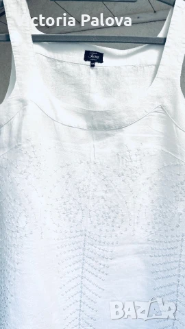 Прекрасна нова бяла рокля TARA COLLECTION , снимка 3 - Рокли - 51025336