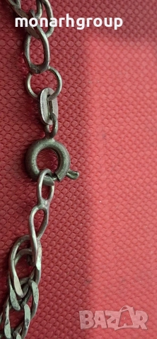 Сребърна верижка, снимка 6 - Колиета, медальони, синджири - 52713637