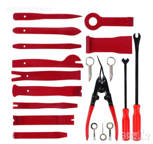 Инструменти за интериор 19 части - 2472, снимка 3 - Аксесоари и консумативи - 48040433