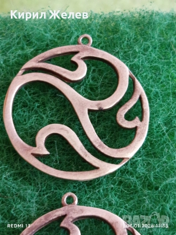 Прекрасни сребърни медальони бутиково Арт бижу на Сезгин 52405, снимка 3 - Колиета, медальони, синджири - 52961737