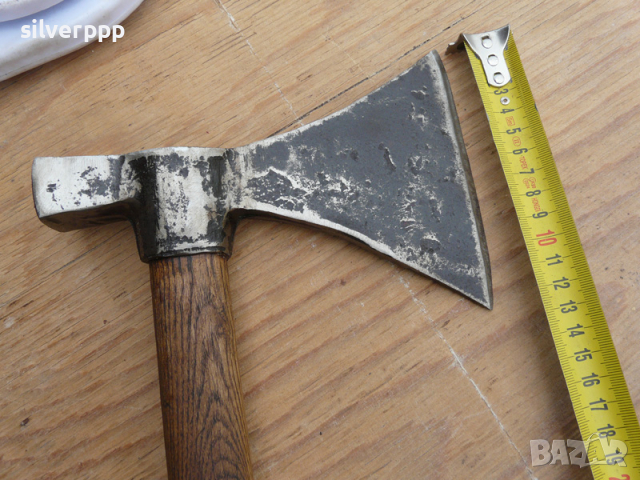  Стара френска брадва / чук , снимка 2 - Други ценни предмети - 36540851