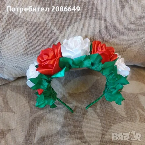 диадема с рози , снимка 4 - Аксесоари за коса - 49783948