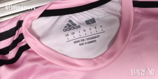 тениска Мями нова Меси Л размер спортно трико материя, снимка 3 - Тениски - 49977630