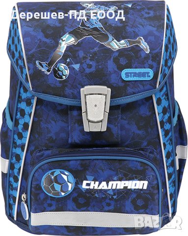 Анатомична раница Street, 32x38x25 cm, champion