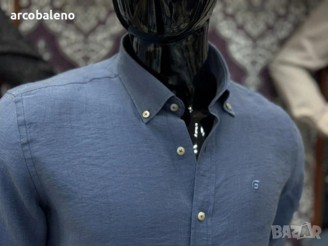 Ежедневна мъжка риза с дълги ръкави, 4цвята , снимка 9 - Ризи - 53309871