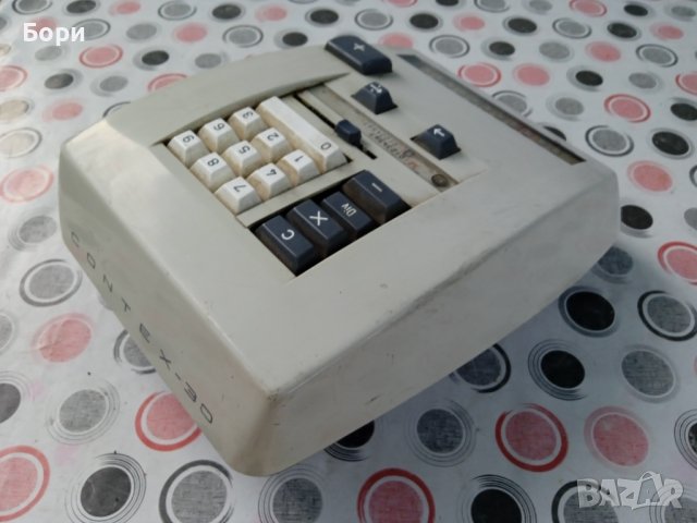 CONTEX 30 електрически калкулатор 1960 г, снимка 7 - Други ценни предмети - 37170781