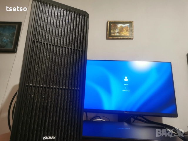 Компютър с 4 ядрен Cpu  Geforce 4GB N980 