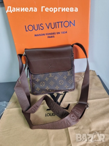 Мъжка чанта Louise Vuitton , снимка 2 - Чанти - 52009058